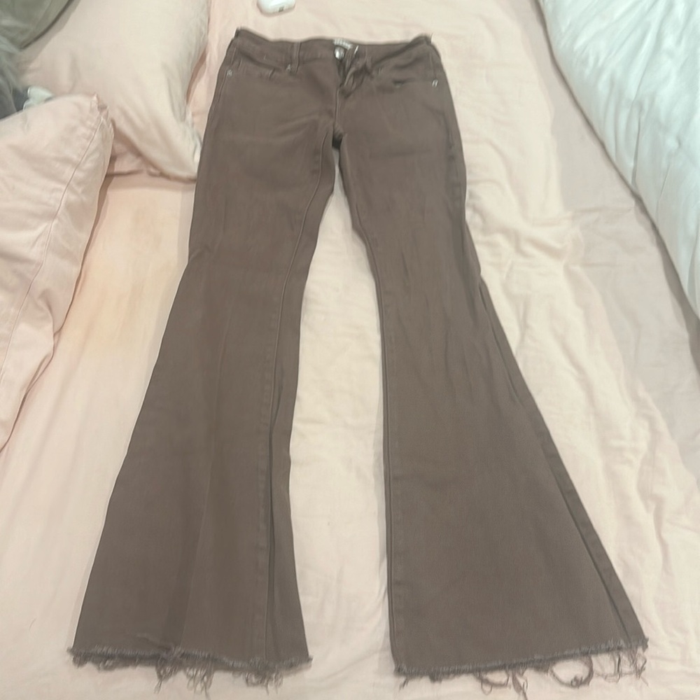 Low-rise Brown Pacsun Jeans Flared
